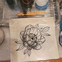My final project in Tattoo for Beginners course. Tattoo Design project by kittyameliaharvey - 07.04.2021