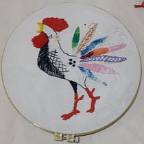 Mi Proyecto del curso: Técnicas de bordado: ilustrando con hilo y aguja. Un projet de Broderie de Nora Sequera - 19.12.2019
