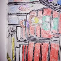 Meu projeto do curso: A arte de desenhar: transforme seus rabiscos em arte. Traditional illustration, Pencil Drawing, Drawing, and Sketchbook project by olindamarques7 - 07.02.2021