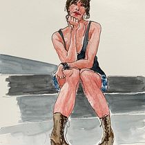 My project in Illustration and Character Development with Watercolor course. Un proyecto de Ilustración tradicional, Diseño de personajes, Pintura y Pintura a la acuarela de Gül Günizi - 04.07.2021