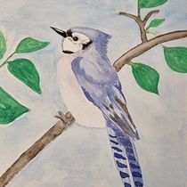 Meu projeto do curso: Técnicas expressivas de aquarela para ilustração de pássaros. Traditional illustration, Watercolor Painting, Realistic Drawing, and Naturalistic Illustration project by Flávia Hermann - 07.05.2021
