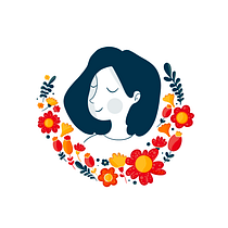 My project in Illustrated portraits with botanical elements course. Un progetto di Illustrazione tradizionale, Illustrazione digitale, Illustrazione botanica e Disegno digitale di miropiart - 04.07.2021