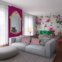 Il mio progetto del corso: Colore applicato all’interior design. Un proyecto de Diseño de interiores, Decoración de interiores, Interiorismo, Teoría del color y Diseño de espacios de Rosita - 18.07.2021