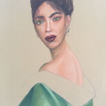 Mi Proyecto del curso: Ilustración con pastel y lápices de colores. Un progetto di Illustrazione tradizionale, Belle arti, Disegno a matita, Disegno, Disegno di ritratti, Disegno realistico e Disegno artistico di Susana SL - 05.07.2021
