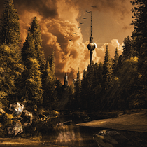 BLN Apocalypse. Photograph, Photograph, Post-production, VFX, Photo Retouching, Fine-Art Photograph, Photographic Composition, and Photomontage project by Francisco P. Riccheri Serrano - 07.05.2021