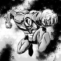 Mi Proyecto del curso: Ilustración para cómics: anatomía de un superhéroe. Un progetto di Illustrazione tradizionale, Character design, Fumetto, Disegno a matita e Disegno anatomico di Alberto Fernández - 02.07.2021