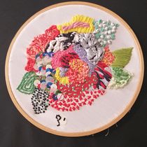Meu projeto do curso: Bordado criativo: revolução com pontos. Un projet de Broderie , et Créativité de Patricia De Menezes Oliveira - 06.07.2021