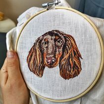 Meu projeto do curso: Needle painting para principiantes. Embroider, and Naturalistic Illustration project by Alina Rosu - 07.06.2021