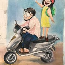 My project in Exploratory Sketchbook: Find Your Drawing Style course. Traditional illustration, Sketching, Creativit, Drawing, Watercolor Painting, Sketchbook, and Gouache Painting project by 葳 莊 - 07.06.2021