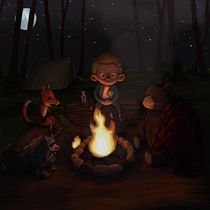 My project in Lighting Principles for Digital Painting course. Traditional illustration, Digital Illustration, and Digital Painting project by Brady Mason - 06.29.2021