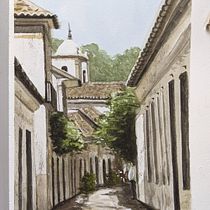 My project in Architectural Illustration with Watercolor course. Un projet de Illustration traditionnelle, Esquisse , Dessin, Aquarelle, Illustration architecturale , et Carnet de croquis de Ila Fox - 06.07.2021
