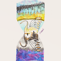 Mi Proyecto del curso: Técnicas de acuarela para ilustraciones de ensueño. Projekt z dziedziny Trad, c, jna ilustracja,  R, sunek, Malowanie akwarelą, Ilustracja w i dawnicza użytkownika mars_lezama - 07.07.2021