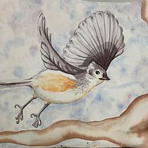 My project in Artistic Watercolor Techniques for Illustrating Birds course. Traditional illustration, Watercolor Painting, Realistic Drawing, and Naturalistic Illustration project by Sarah Cardenas - 07.07.2021