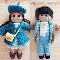 Meu projeto do curso: Amigurumi: design de roupa, cabelo e acessórios. Un projet de Artisanat, Conception de jouets, Art textile , et Crochet de Patrícia Ferreira - 30.07.2021