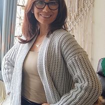 Mi Proyecto del curso: Crochet: crea prendas con una sola aguja. Crochet project by mariluna_astro - 06.30.2021