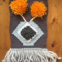 Mi Proyecto del curso: Tejido de tapices en telar de alto lizo. Arts, Crafts, Decoration, and Fiber Arts project by alexandra.cardus - 07.07.2021