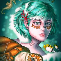 Mi Proyecto del curso: Iluminación y color para retratos digitales en Photoshop  Ein Projekt aus dem Bereich Traditionelle Illustration, Digitale Illustration und Digitale Malerei von Jesús Eduardo Liy Marin - 08.07.2021