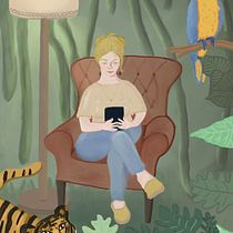 Mein Kursprojekt: Procreate: kreative Illustration-stechniken . Un projet de Illustration traditionnelle, Illustration numérique , et Dessin numérique de Anika Rickelt - 08.07.2021