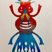 My project in Artist's Notebook: Explore Illustration Techniques course. Een project van  Ontwerp, Traditionele illustratie,  Beeldende kunst, Schilderij,  Creativiteit, Creativiteit met kinderen y Sketchbook van Leontine Hoogeweegen - 08.07.2021