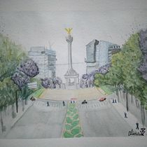 Mi Proyecto del curso: Paisajes urbanos en acuarela. Un projet de Beaux Arts, Aquarelle et Illustration architecturale de Alicia Fabián R. - 08.07.2021