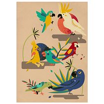 My project in Stylized Vector Illustration with Color and Character course. Traditional illustration, Graphic Design, Vector Illustration, and Digital Illustration project by Giedrė Balčytytė - 05.25.2021