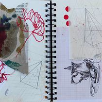 Mi Proyecto del curso: Diario creativo de artista: busca tu lenguaje propio. Traditional illustration, Fine Arts, Creativit, Drawing, and Sketchbook project by Inês Neves Baldeiras - 07.08.2021