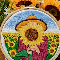 Mi Proyecto del curso: Introducción al bordado botánico. Un projet de Broderie de Adriana Lizeth Cervantes Mendiola - 29.06.2021