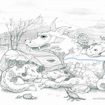 My project in Artistic Illustration Techniques with Graphite Pencils course. Traditional illustration, Fine Arts, Pencil Drawing, Drawing, Artistic Drawing, and Editorial Illustration project by Andrea Snuggs - 01.18.2021