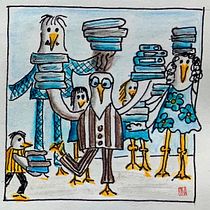 Mein Kursprojekt: Grafischer Humor: Geben Sie uns unseren täglichen Strip Ein Projekt aus dem Bereich Traditionelle Illustration, Comic, Bleistiftzeichnung, Zeichnung und Erzählung von Inka - 09.07.2021