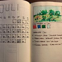 My project in Introduction to Illustrated Bullet Journaling course. Projekt z dziedziny Trad, c, jna ilustracja, Craft, T, pografia,  R, sunek,  R, sunek art, st, czn, R, sunek botaniczn, DIY,  Pismo dekorac i jne użytkownika Angela Berrisch - 09.07.2021