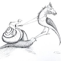 My project in Surrealistic Fineliner Illustration course Ein Projekt aus dem Bereich Traditionelle Illustration, Bleistiftzeichnung, Zeichnung, Realistische Zeichnung, Artistische Zeichnung und Illustration mit Tinte von mwdurand - 09.07.2021