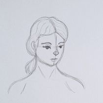 Mi Proyecto del curso: Técnicas de dibujo tradicional con Procreate. Traditional illustration, Digital Illustration, and Portrait Drawing project by Emma Fernández - 07.09.2021