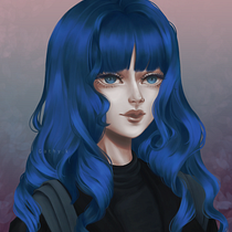 Mi Proyecto del curso: Retratos digitales de fantasía con Photoshop. Ilustração tradicional, Desenho, Ilustração digital, Desenho de retrato, Desenho digital, e Pintura digital projeto de Katherine Bauzá Astudillo - 08.07.2021
