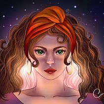 Mon projet du cours : Éclairage et couleur pour portraits numériques sur Photoshop Ein Projekt aus dem Bereich Traditionelle Illustration, Digitale Illustration und Digitale Malerei von info_stephanieboivin - 10.07.2021