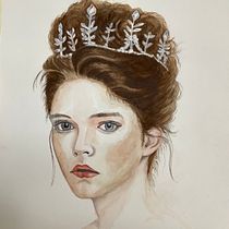 My project in Watercolor Portrait / Sol Barros course. Traditional illustration, Watercolor Painting, and Portrait Drawing project by janicemmead - 07.09.2021