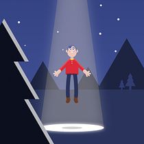 UFO Animation. Een project van Motion Graphics, 3D, Animatie, 3D-animatie, 3D-karakterontwerp y  3D-ontwerp van Adrián Clemente - 10.07.2021