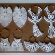 Mi Proyecto del curso: Joyería en macramé Ein Projekt aus dem Bereich H, werk, Schmuckdesign, Weben und Makramee von Dora Cecilia Alvarez Escalona de Tatschner - 10.06.2021
