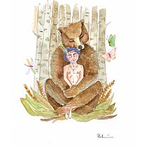Mi Proyecto del curso: Técnicas de acuarela para ilustraciones de ensueño. Projekt z dziedziny Trad, c, jna ilustracja,  R, sunek, Malowanie akwarelą, Ilustracja w i dawnicza użytkownika Belén Trinidad - 10.07.2021