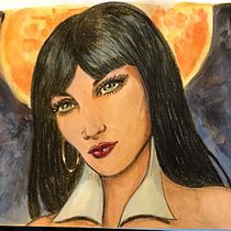 My project in Character Illustration with Acrylic course. Een project van Traditionele illustratie, Ontwerp van personages, Schilderij, Stripboek,  Acr y lschilderij van Tom Romano - 07.07.2021