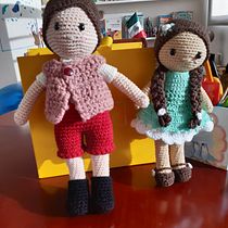 Mi Proyecto del curso: Amigurumi: diseño de ropa, pelo y complementos. Un progetto di Artigianato, Design di giocattoli, Fiber Art e Uncinetto di Patricia Avila Martinez - 08.07.2021