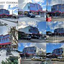 My project - The Roxy Cinema - in Architectural Sketching with Watercolour and Ink course. Sketching, Drawing, Watercolor Painting, Architectural Illustration, Sketchbook & Ink Illustration project by jo - 07.11.2021