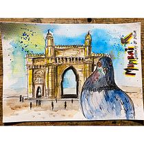 My project in Artistic Watercolor Sketching: Dare to Express Your Ideas course. Traditional illustration, Sketching, Creativit, Drawing, Watercolor Painting, and Sketchbook project by pranati - 07.11.2021