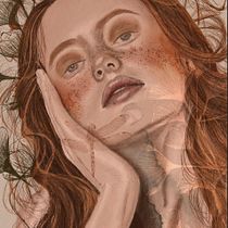 Mi Proyecto del curso: Retrato ilustrado con Procreate. Ilustração tradicional, Ilustração vetorial, Ilustração digital, e Desenho de retrato projeto de Patricia Rodriguez - 11.07.2021