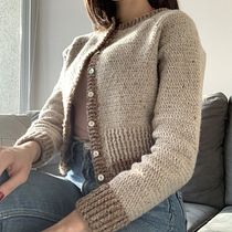 Mi Proyecto del curso:  Top-down: prendas a crochet de una sola pieza. Un proyecto de Diseño de moda, Tejido, DIY y Crochet de Daniela Quintana Robles - 12.07.2021