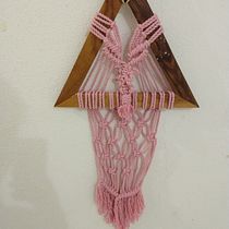 Mi Proyecto del curso: Introducción al tapiz de macramé. Un progetto di Design di accessori, Artigianato, Fiber Art e Macramè di Myriam Sandovalr - 12.07.2021