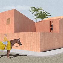 Mi Proyecto del curso: Representación gráfica de proyectos arquitectónicos. Un proyecto de Arquitectura, Diseño gráfico, Arquitectura interior, Diseño de interiores, Paisajismo, Collage, Arquitectura digital e Ilustración arquitectónica de Cons Huici - 12.07.2021