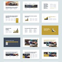 My project in Presentation Design: Create a Professional Template course. Design Management, Graphic Design, Information Design, Marketing, and Communication project by Stefany Denisse Zambrano Zuta - 07.11.2021