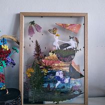 My project in Basic Botanical Pressing Techniques course. Un progetto di Artigianato, Belle arti, Collage e DIY di mimac - 12.07.2021