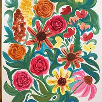 Mon projet du cours : Techniques d’illustration pour débloquer votre créativité. Design, Traditional illustration, Fine Arts, Painting, Creativit, Creating with Kids, and Sketchbook project by Louise Robert - 07.09.2021