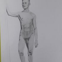 Mi Proyecto del curso: Dibujo realista de la figura humana. Traditional illustration, Fine Arts, Sketching, Pencil Drawing, Drawing, Realistic Drawing, and Figure Drawing project by joeltatle - 07.13.2021